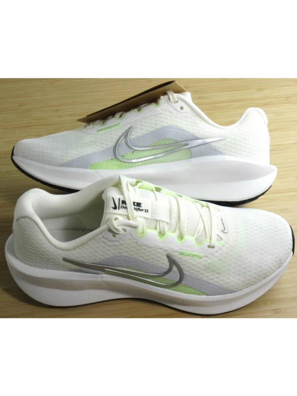 Nike Women's Downshifter 13 Running Shoes Sail Photon Dust White Size 8 NIB - Picture 2 of 7